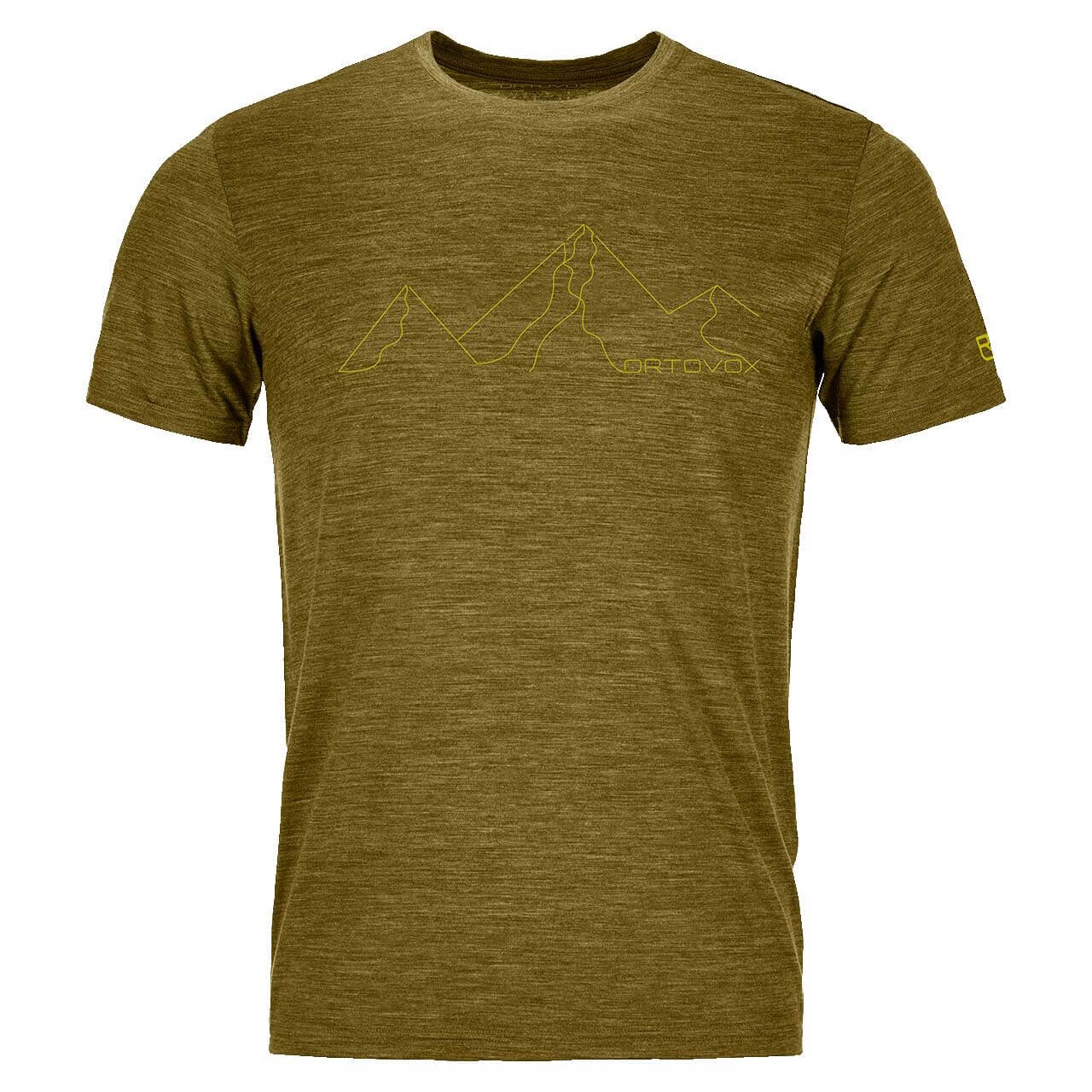 Ortovox Mountain T-Shirt 150 Cool - Green Moss Blend, M