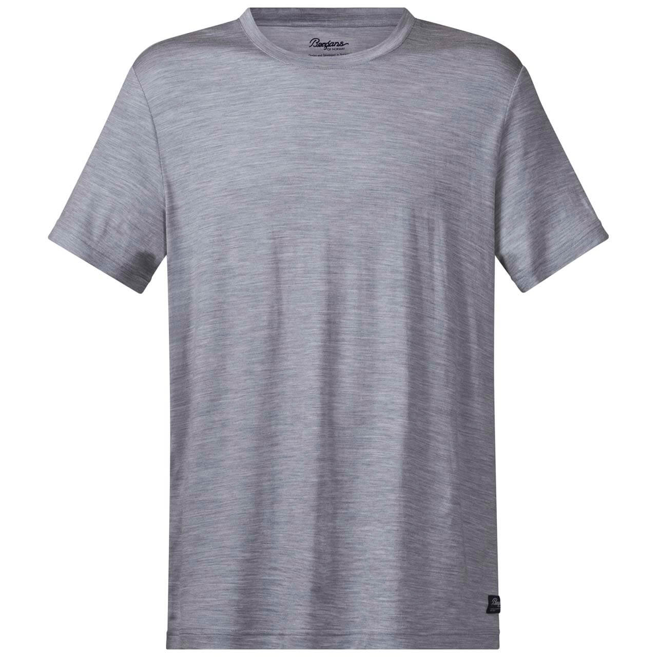 Bergans T-Shirt Oslo - Grey Mel, XL