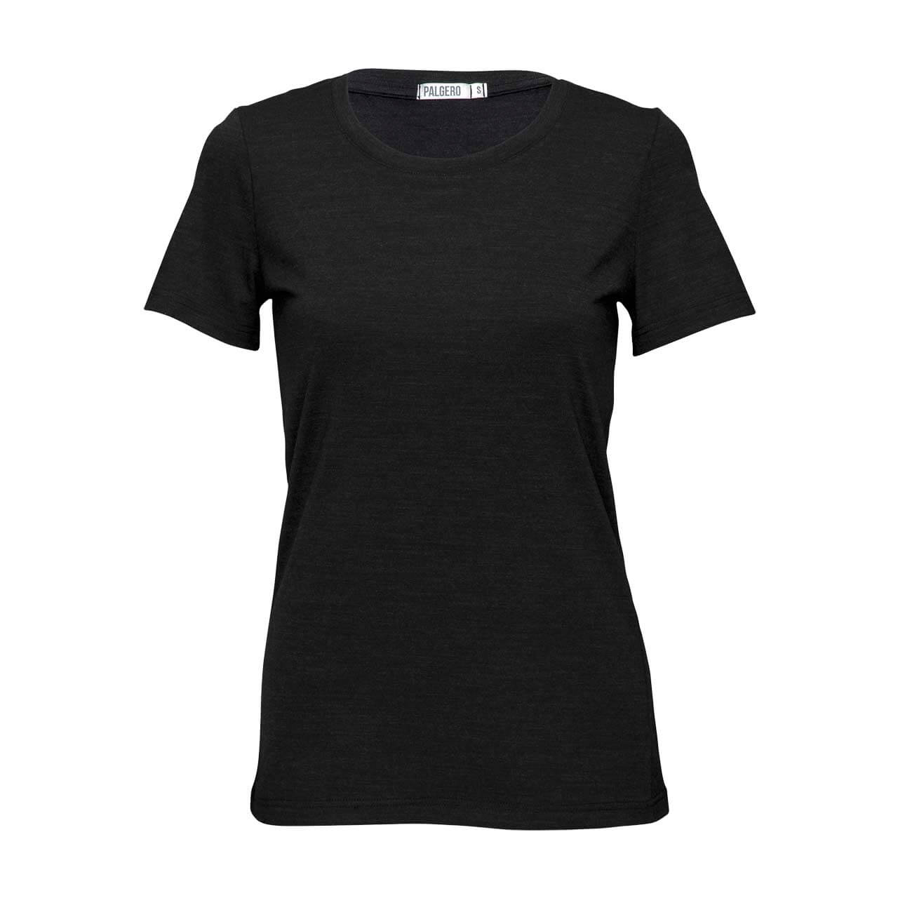 Palgero Birta Merino T-Shirt Women - anthrazit meliert, XS