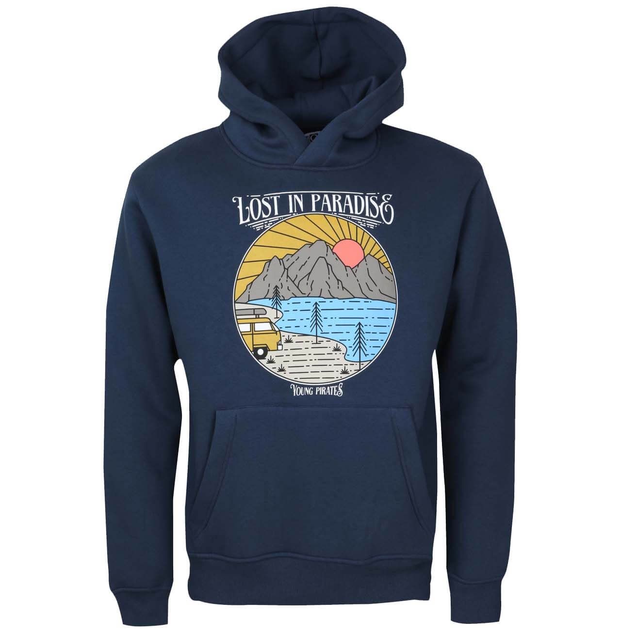 Young Pirates Paradise Hoody - Midnight Navy, S