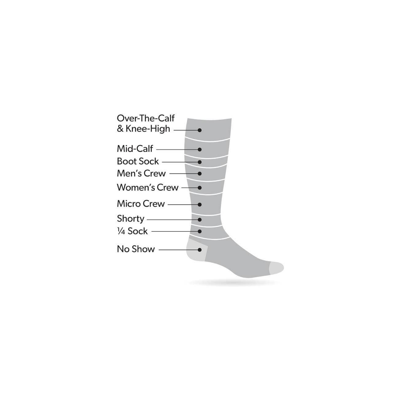 Darn Tough Hiker Boot Socks - Slate, S