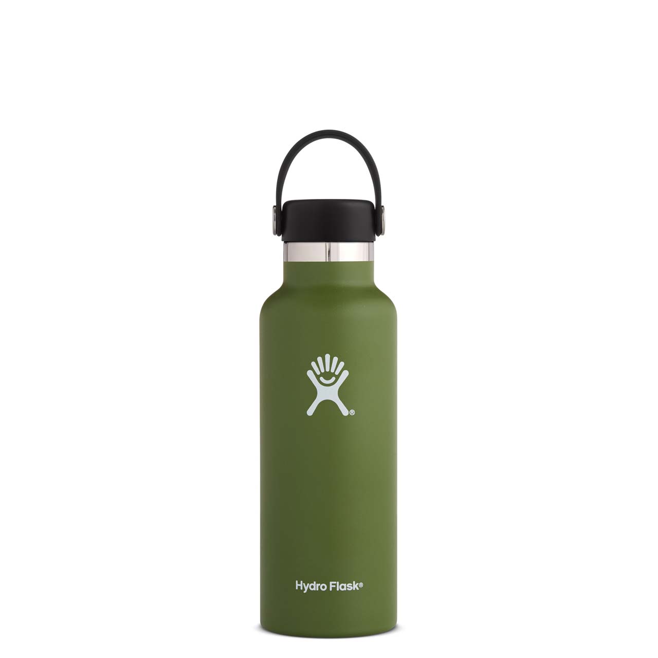 Hydro Flask Thermos-Trinkflasche - Olive, 18 oz