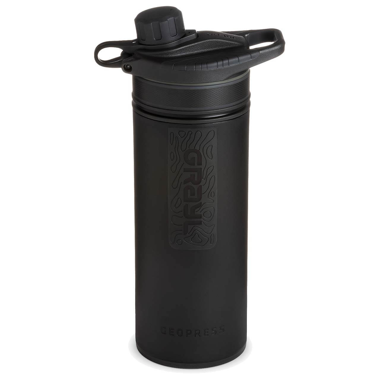 Grayl GeoPress Purifier Wasserfilter Flasche - Covert Black