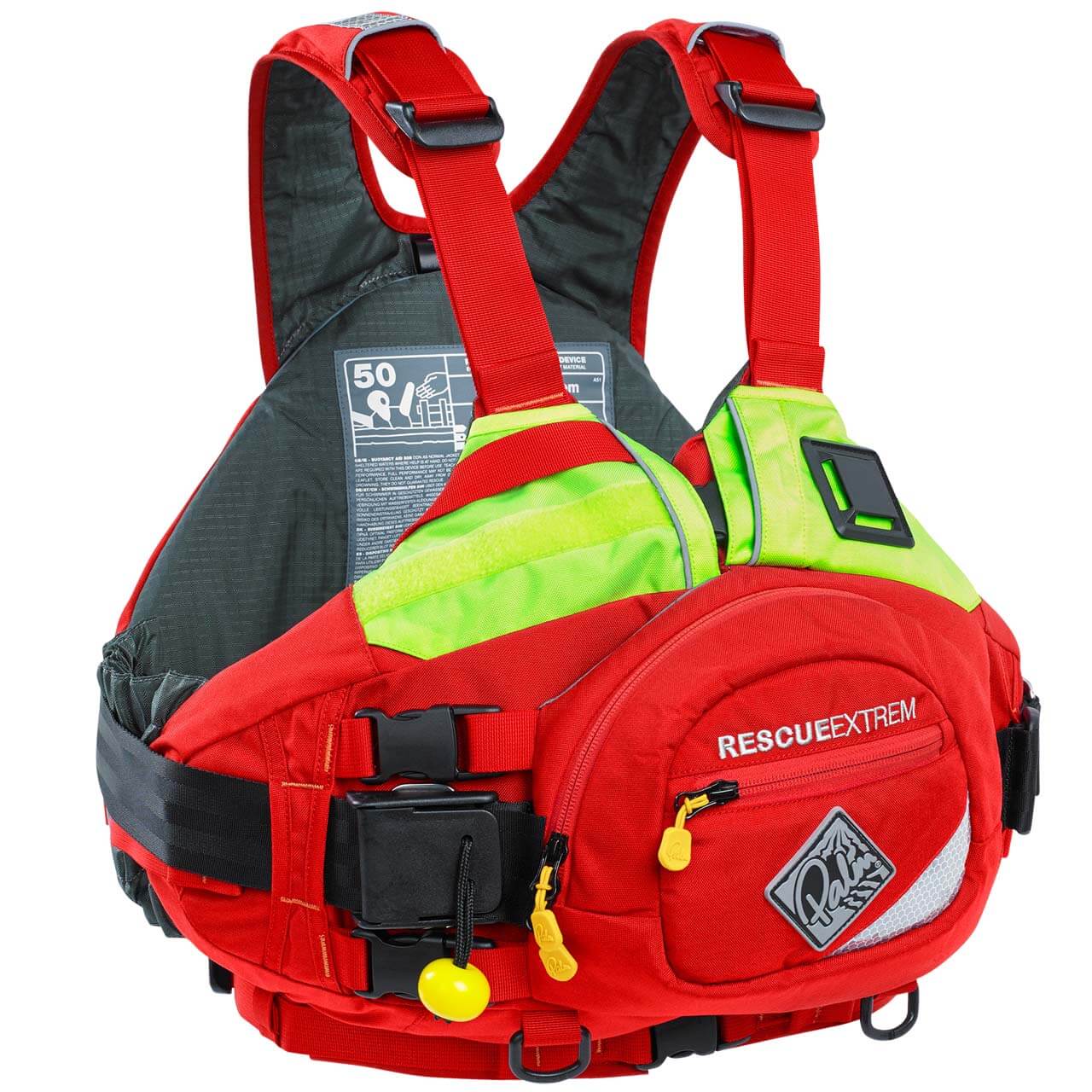 Palm Rescue Extrem Schwimmweste - Red , XS/S  (60 N)