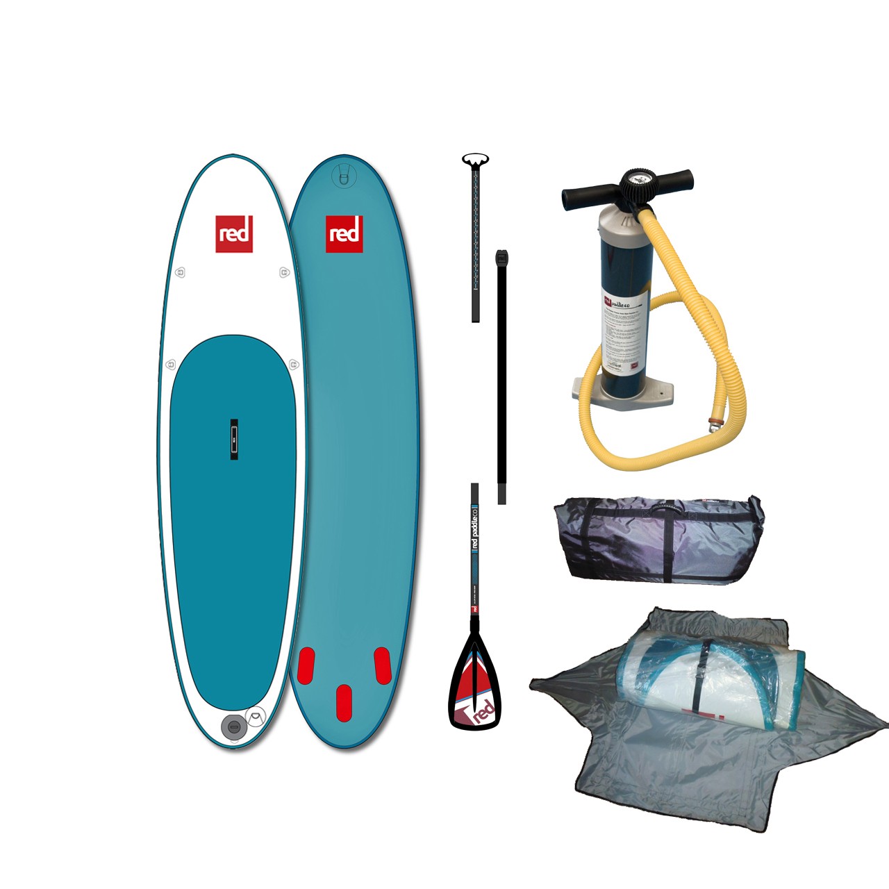 Red Paddle iSUP 10'6" - Board + Pumpe + Paddel