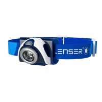LED Lenser SEO7R aufladbare Stirnlampe - Blau