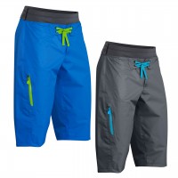 Palm Horizon Shorts - Blue, S
