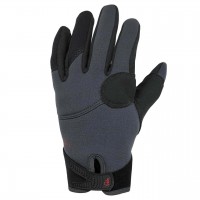 Palm Throttle Gloves - Jet Grey, M