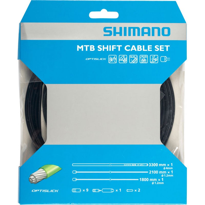 Shimano Schaltzug-Set MTB / Road Optislick